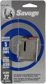 Savage Magazine 93 Series (Options: .22WMR/.17HMR 5RD STAINLESS)