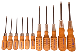 Grace Usa Screwdriver Set (Options: TORX HEAD SET OF 11)