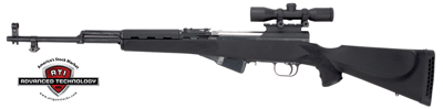 Adv. Tech. Stock For Sks Rifle (Options: MONTE CARLO BLACK SYNTHETIC)