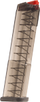 Ets Magazine For Glock 9Mm (Options: 12RD CARBON SMOKE FIT 43)