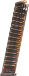 Ets Magazine For Glock 9Mm (Options: 27RD CARBON SMOKE FIT 17/19/26)