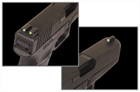 Truglo Sight Set For Glock (Options: 9MM/.40SW TRITIUM FIXED)