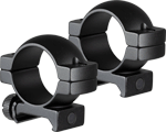 Truglo Rings 1" Medium Matte (Options: BLACK WEAVER/PICATINNY ALUMNM)