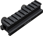 Truglo 1-Piece Picatinny Riser (Options: MOUNT 3/4" RISE 4" LENGTH)