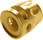 True Precision Mini Compensatr (Options: 1/2X28 GOLD TIN)