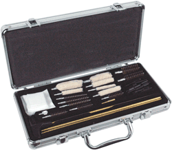 Hoppes Deluxe Gun Cleaning Kit (Options: BRASS ROD 31PC W/ALUMINUM BOX)