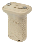 Bcm Vertical Grip Short Fde (Options: FITS KEYMOD RAILS)