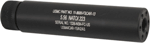 Guntec Ar15 Fake Suppressor (Options: 5.5" 1/2X28 THREADS BLACK)