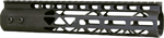 Guntec Air Lite Handguard (Options: 10" M-LOK BLACK)