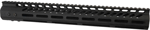 Guntec Ultra Light Handguard (Options: AR308 15" M-LOK BLACK)