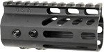Guntec Ultra Light Handguard (Options: 4" M-LOK BLACK)