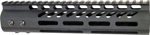 Guntec Ultra Light Handguard (Options: 9" M-LOK BLACK)