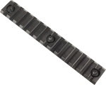Guntec Removable Accy Rail (Options: 5" KEYMOD BLACK)