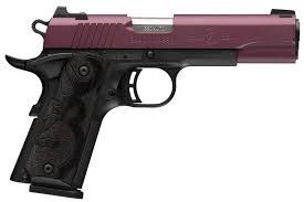 Browning 1911-380 Black Label (Options: 380ACP 4.25"FS 8RD BLK CHRY*)