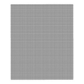 BBQ Grill Mat Non-Stick Mesh Mat Baking Sheet Liner Reusable Reversible Washable (Color: Black)