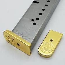 Iver Johnson Magazine 1911 Gvt (Options: 10MM 8RD GOLD PLATE FLOORPLATE)