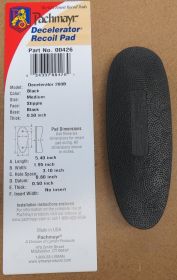 Pachmayr Recoil Pad Slip-On (Options: DECELERATOR LARGE BLACK)