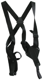 Michaels V-Shoulder Holster (Options: #1 RH NYLON BLACK)