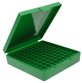 Mtm Ammo Box 45Acp/40Sw/10Mm (Options: 100-ROUNDS GREEN)
