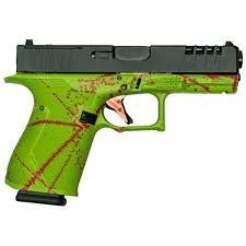 Glfa 19 Striker 9Mm 4" 15 Shot (Options: BLK SLIDE SPLATER ZOMBIE FRAME)